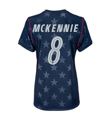 Forenede Stater Weston McKennie #8 Udebanetrøje Dame VM 2026 Kortærmet